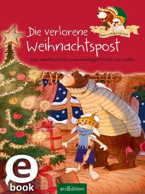 cover image of Hase und Holunderbär--Die verlorene Weihnachtspost